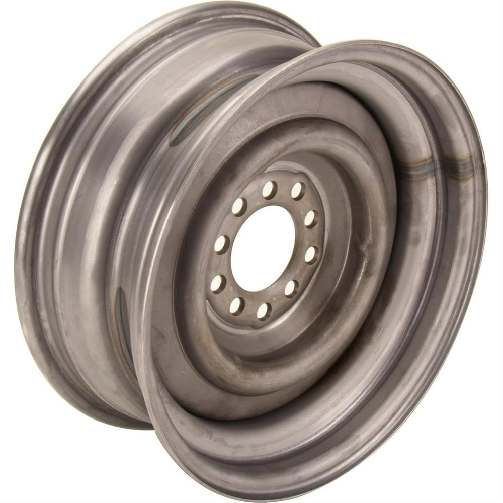 Speedway Smoothie 15x6 Steel Wheel, 5 on 4.5/4.75, 3.5 BS