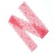 thumbnail image 3 of Ribete De Encaje, Cómoda Cinta De Encaje Rojo De 10 Yardas Agradable Al Tacto Para Coser Bricolaje Para Decoraciones ANGGREK Lace Ribbon, 3 of 8
