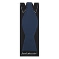 thumbnail image 2 of Jacob Alexander Men's Solid Color Extra Large Self-Tie Bow Tie - Navy Blue, 2 of 4