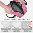 thumbnail image 3 of Uemuo Fish Scales Printed Lunch Bag Lunch Box Reusable Insulated Lunch Tote Bag, Leakproof Thermal Cooler Sack Food Handbags Case High Capacity, 3 of 5