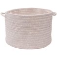 thumbnail image 1 of Wool Blend Natural hamper w/ lid, 1 of 2