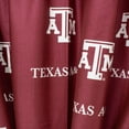 thumbnail image 3 of Texas A&M Aggies 100% Cotton, 84" Curtain Panels, Set of 2, 3 of 5