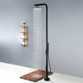 thumbnail image 3 of Freestanding Outdoor Shower with Detachable Shower Head, Deck Mounted Shower Kit, 3 of 5