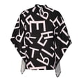 thumbnail image 4 of Summer Saving Wycnly Womens Tops Dressy Casual Fashion Batwing Sleeve Loose Fit Lightweight Comfy Pullover Shirts Summer Elbow-Length Crewneck Tops Solid Blouse Black m, 4 of 7