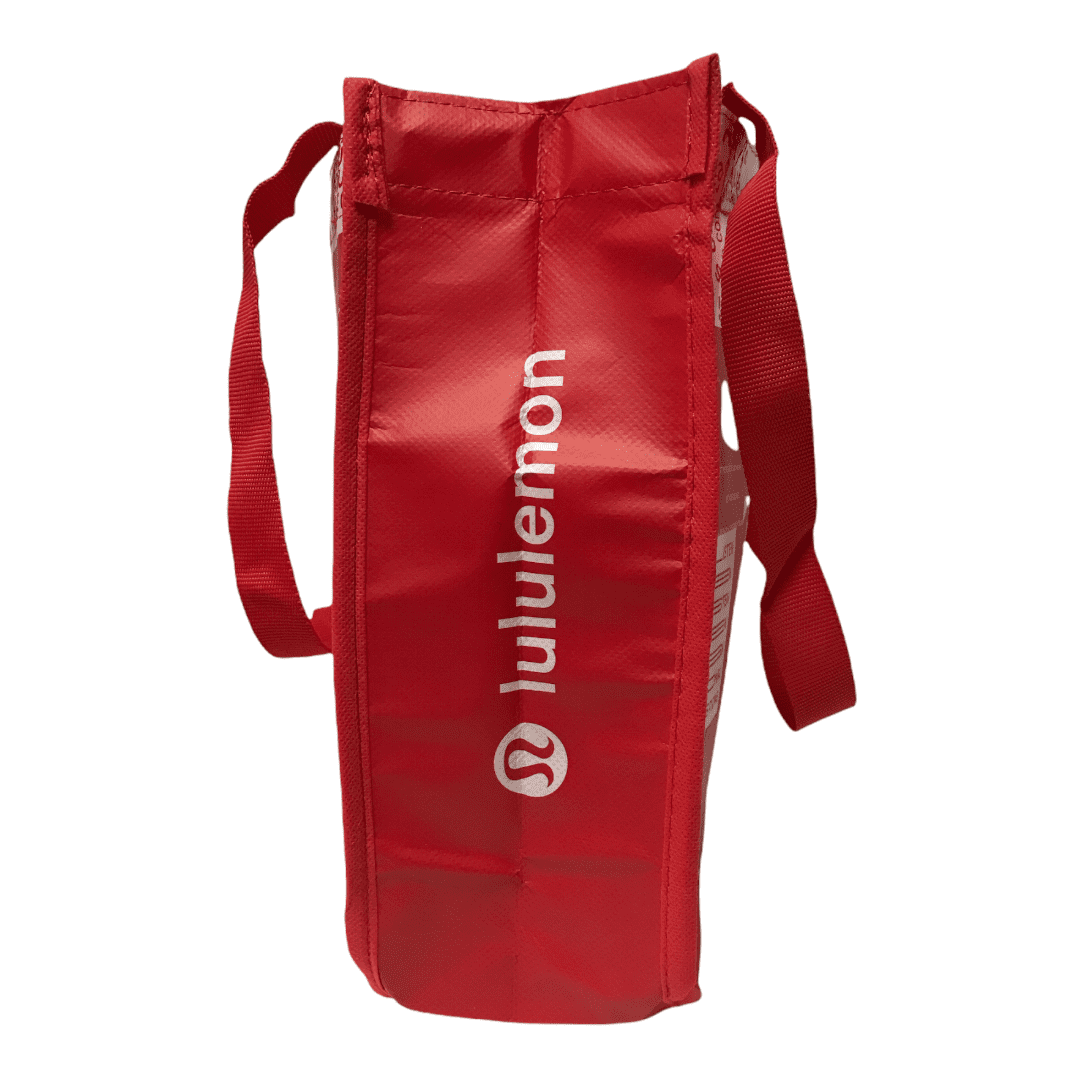 Amazon.com: Lululemon Reusable Tote Carryall Handbag (Red) : Home & Kitchen