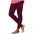 thumbnail image 2 of Womens Leggings High Waist Buttery Soft Tummy Control Printed Yoga Pants Running St Patricks Day Pattern Stretch Workout Activewear, 2 of 4