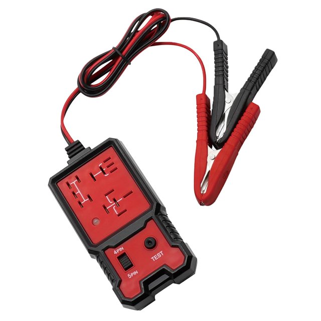 Automotive Relay Tester - Diagnostic Scan Tool - Indicator Tool with Clips for Equipment Inspection Diagnostics Automotive Circuit Troubleshooting Car Project.