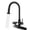 Matte Black, variant on FENGFAN 3-in-1 Kitchen Faucet with Glass Rinser Pull-Down Sprayer 3 Spray Modes Matte Black for Kitchen Sink 1 Pack