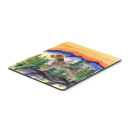 German Wirehaired Pointer Mouse Pad / Hot Pad / Trivet