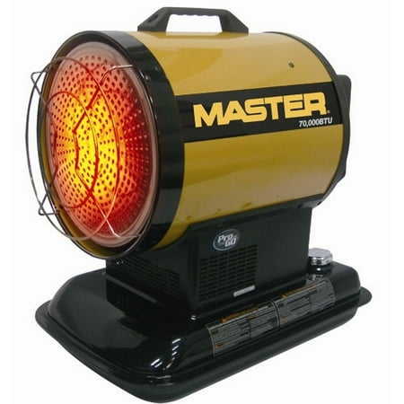 Master 70,000 BTU Portable Kerosene Radiant Utility (Best Kerosene Heater For Garage)