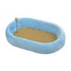 thumbnail image 3 of Cama ovalada para gatos, rascador, protector de muebles, nido con pelota de juguete para perseguir Azul, 3 of 9