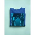 thumbnail image 3 of A Man In A City Sweatshirt Women -Smartprints Designs, Female Medium, 3 of 4