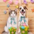 thumbnail image 4 of 4 Pcs Easter Bunny Carrot Ribbon Create Warm Happy Atmosphere for Theme Party Decoration  Ribbon Combination 2, 4 of 6