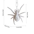 thumbnail image 3 of Gqtwoy Luminous Hanging Arachnid Ornament, Light-Up Arachnid Decor, Halloween Party Decoration, Realistic Spider Pendant, Durable Plastic Halloween Decor, Indoor and Outdoor Fearful Atmosphere, 3 of 6