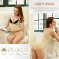 thumbnail image 6 of VASLANDA 2 Packs Shapewear Bodysuit for Women Tummy Control Open Bust Seamless Body Shaper Waist Slimmer, 6 of 6