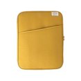 thumbnail image 2 of facefd Tablet Sleeve Bag Laptop Pouch Soft Computer Handbag Notebook Keyboard Storage Zipper Closure Mouse Organizer Business Yellow 11inch, 2 of 8