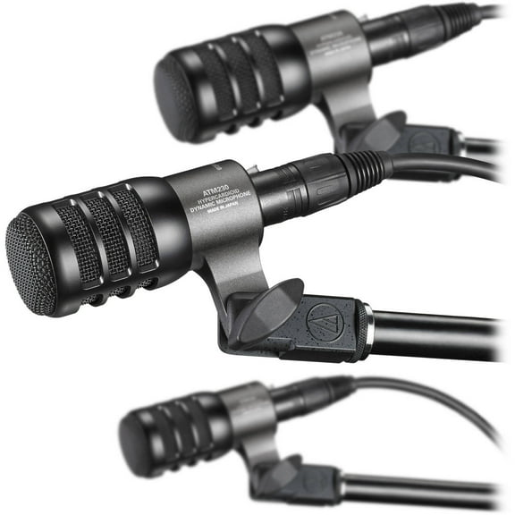 Audio-Technica ATM230PK (3-Pack) Dynamic Instrument Microphones