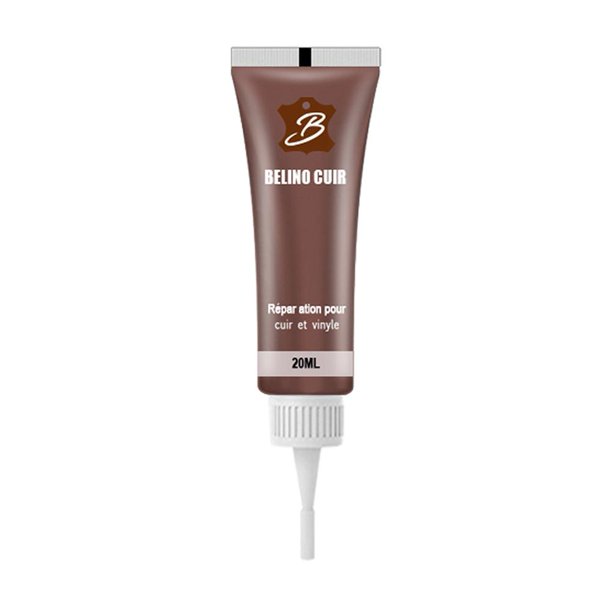 Pasta de crema reparadora, 20ml, cuero, asiento de coche, sofá, agujero, rasguño, café