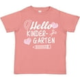 thumbnail image 3 of Inktastic Hello Kindergarten with Hearts and School Supplies Boys or Girls Toddler T-Shirt, 3 of 5