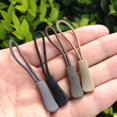 thumbnail image 5 of 5/10/15/20pcs High quality Bags Clip Buckle Suitcase Tent Backpack Ends Lock Zips Cord Rope Pullers Zip Puller Replacement Zipper Pull BLACK&GREY 15PCS, 5 of 8