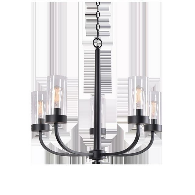 Kenroy Home 94165BRZ Townley 5 Light Chandelier, Bronze