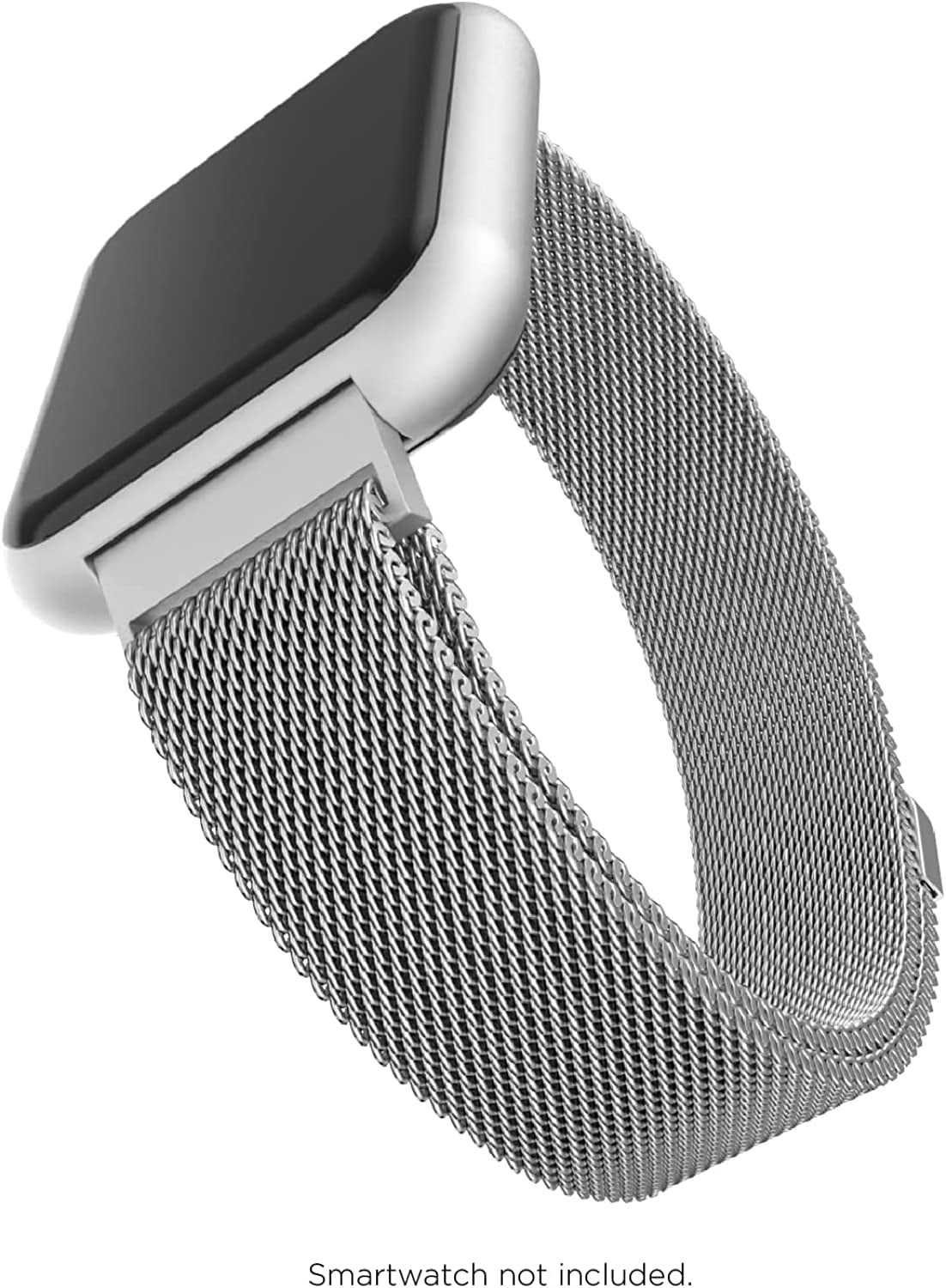 iTouch Smart Watch Unisex Interchangeable Metal Strap for Air 3 44mm Black Mesh Walmart