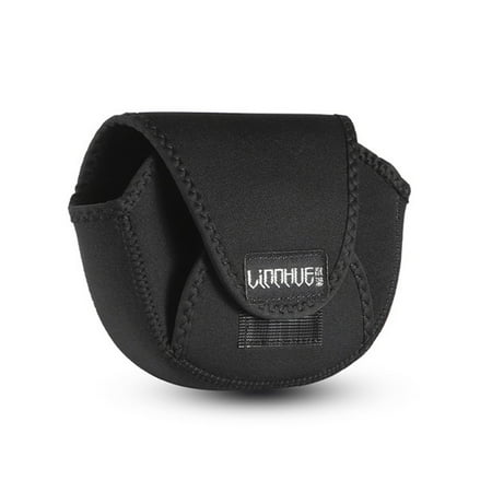 1pc Reel Bag Portable Reel Pouch Styrene Butadiene Rubber Baitcasting Trolling Fishing Reel Case Pouch Fishing Equipment