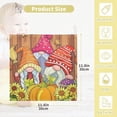 thumbnail image 5 of SKYSONIC 5 PCS Autumn Fall Gnomes Baby Muslin Washcloths, Pumpkins Sunflowers Face Towel Burp Cloths Ultrasoft Absorbent Cotton Bath Wipes Towels for Newborn Boys Girls, 5 of 7