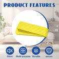thumbnail image 4 of LAMIRO 4Pcs Door Stoppers for Bottom of Door,Flexible Yet Resilient Door Stoppers,Keep Stable and Do Not Shift Decorative Door Stoppers,yellow, 4 of 7