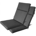 thumbnail image 6 of Outdoor Chair Cushions Patio, Indoor High Back Chair Cushion - Set of 2 Simple Modern Grey, 6 of 10