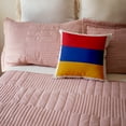 thumbnail image 5 of 3drose, Flag of Armenia - Armenian Color Stripes Red Blue Orange - Tricolor - Eurasia Country World Flags, 16x16 inch Pillow Case, 5 of 5