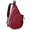Garnet Red, variant on OutdoorMaster Sling Bag - Dark Blue