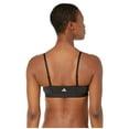 thumbnail image 1 of adidas All Me Stripe Bra Black/White, 1 of 2