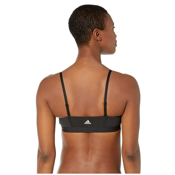 adidas All Me Stripe Bra Black/White