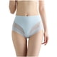 thumbnail image 2 of Puntoco Ropa interior breve para mujer, bragas ceñidas sexys de cintura media y color sólido para mujer, tallas grandes, 2 of 5