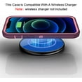 thumbnail image 6 of Designed for Apple iPhone 13 Pro Max Heavy Duty Case Compatible with Magnetic Wireless Charging, Triple Layer Protection Shockproof Drop Tested Protective Case for Apple iPhone 13 Pro Max, Purple, 6 of 6