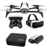 Parrot (PF726203) Bebop 2 with Skycontroller 2 & FPV - White with Bundle Includes, Battery for Bebop 2 Quadcopter Drone& Hard Side Case for Bebop 2 Quadcopter Drone