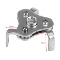 thumbnail image 4 of Dioche Oil Filter Removal Tool, With 3 Jaws Oil Filter Key For Facotry Homes, 4 of 8