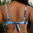 thumbnail image 7 of ZToonmas Women's Plus Size Underwire Wide Strap Tropical Hawaiian Print Bikini Top and Bikini Bottom Two Piece Bathing Suit for Beach Vacation, 7 of 7