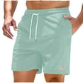 thumbnail image 1 of pstuiky Pantalones cortos deportivos para hombre, Pantalones cortos rectos de cintura elástica con bolsillo informal para hombre, pantalones deportivos Pantalones cortos de golf, 1 of 6