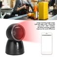 thumbnail image 3 of QR Scanner de Code-Barres de Bureau, Scanner de Code-Barres Sans Fil Omnidirectionnel 2.4G Mains Libres 1D 2D pour Magasins de Détail, 3 of 7