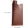 thumbnail image 5 of Protège-Couteaux en Cuir Imperméable, Étui de Protection Robuste pour Couteaux à Hacher Marron (Style 2), 5 of 5