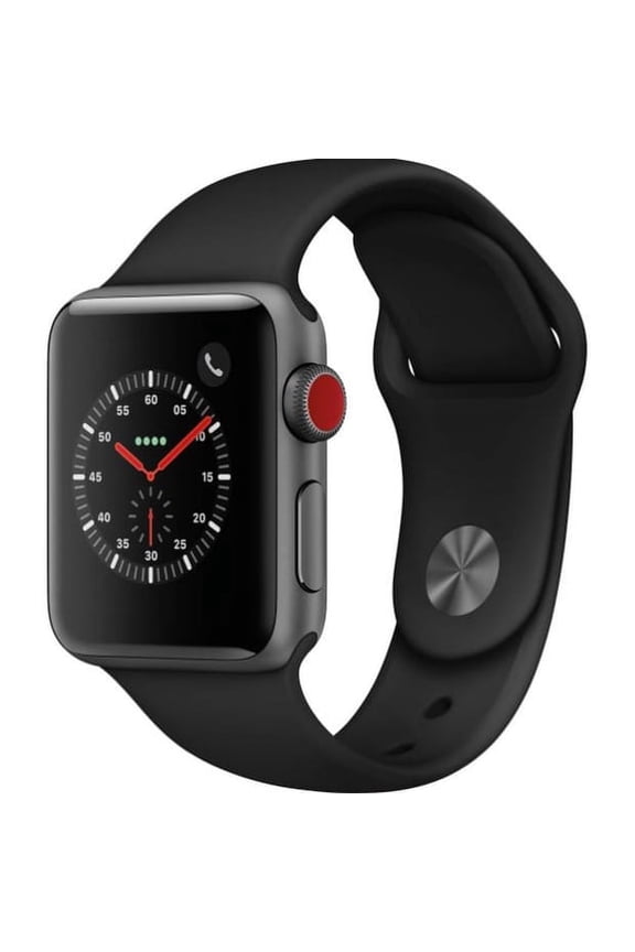 Pre-Owned Apple Watch Series 3 GPS Smart Watch, 42 mm, Black