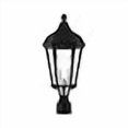 thumbnail image 3 of Livex Lighting 2 Light TBK Outdoor Post Top Lantern, Textured Black, 3 of 4