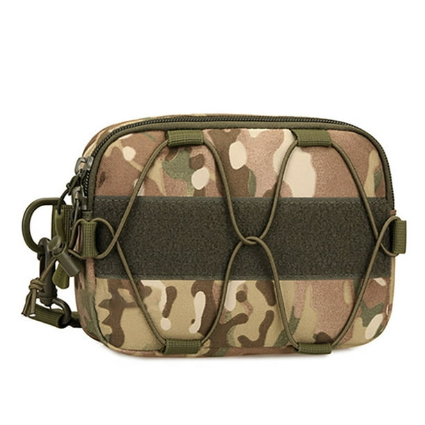 Greeniant Bolsa pequeña Accesorios de Bolsa de hombro resistente al desgaste Suministros de camping Equipos al aire libre Kit de herramientas Escalada Camuflaje CP Greeniant OD024220-04