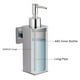 thumbnail image 5 of Dispensador de jabón de acero inoxidable 304 para montaje en pared, dispensador de líquido y jabón para cocina y baño, 5 of 5