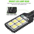thumbnail image 2 of Luces LED solares para garaje 2.5W/5V con control remoto para patio (H) Ndcxsfigh Para estrenar, 2 of 8
