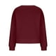 thumbnail image 4 of Halloween Mujer Moda Casual Estampado Cuello Redondo Suelto Manga Larga Tops Cortos Blusa Sin Capucha Sudaderas Pompotops FGAJ19020, 4 of 8