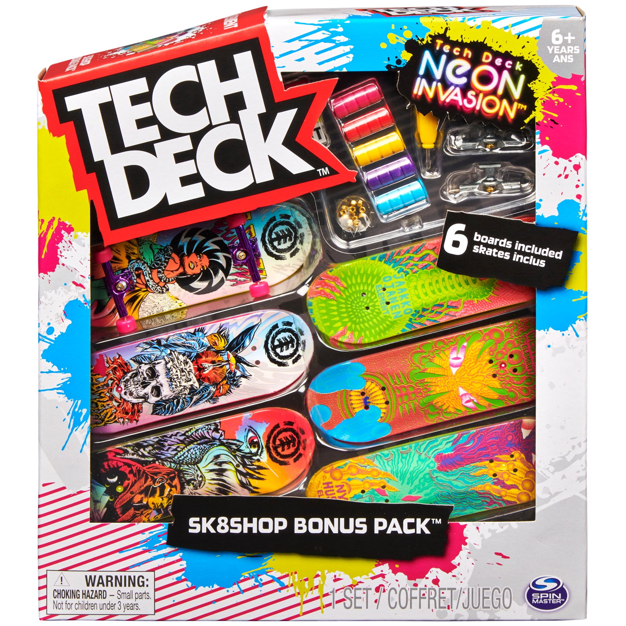 Tech Deck Element Glow In The Dark
