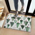 thumbnail image 2 of White Christmas Tree Pattern Door Rugs,Washable Non Slip Door Mats Indoor,Decorative Door Mats,Entry Mat Indoor for Entrance,Bedroom,Kitchen,Bathroom,16"x24", 2 of 6